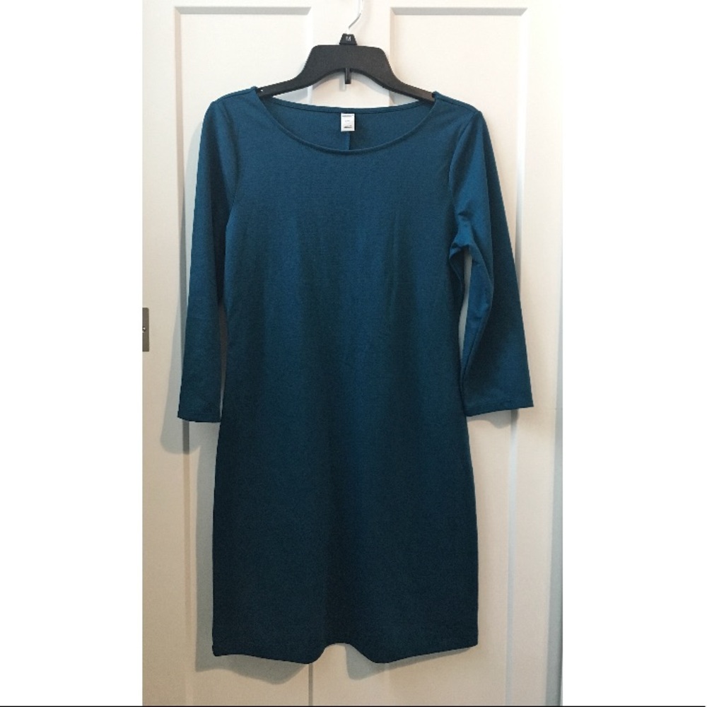old navy • dark teal dress